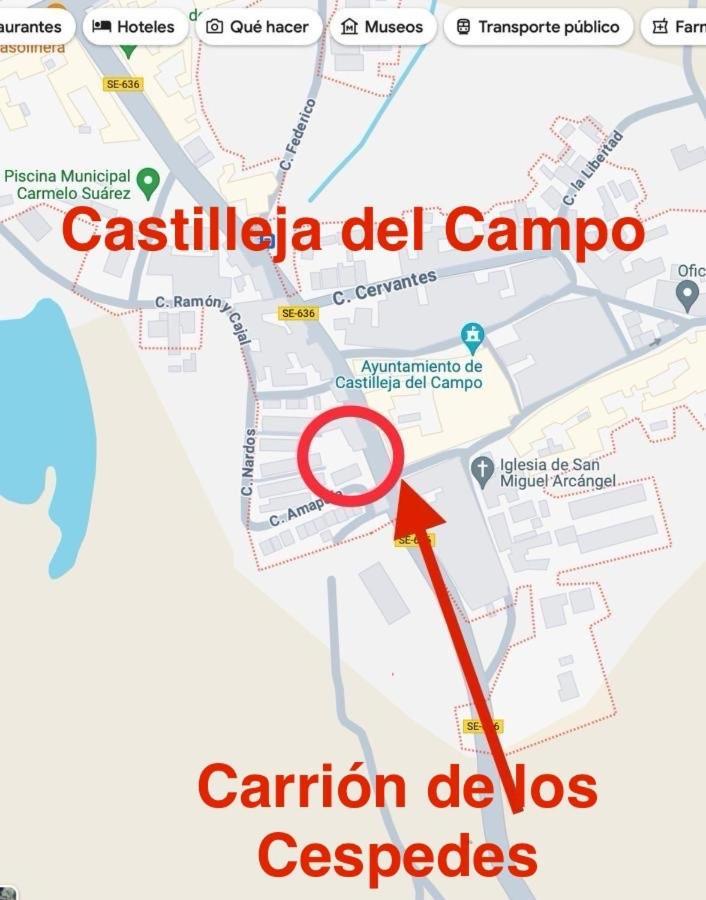 Casa Rural Familiar , Castilleja Del Campo , Sevilla Eksteriør billede